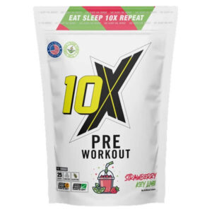 10X Athletic Pre Workout 25 Servings - Health & Wellness