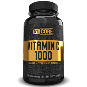 5% Nutrition Core Vitamin C 1000 Capsules - Vitamins & Minerals