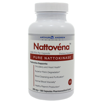 Arthur Andrew Medical - Nattovena 4,000 FU/cap 180 caps - Health & Wellness