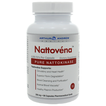 Arthur Andrew Medical - Nattovena 4,000 FU/cap 90 caps - Health & Wellness