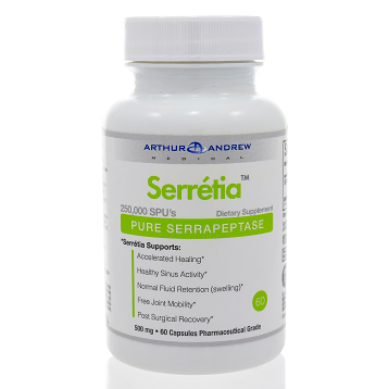 Arthur Andrew Medical - Serretia (form. Serracel) 60 caps - Health & Wellness