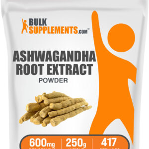 BulkSupplements Ashwagandha Extract Powder