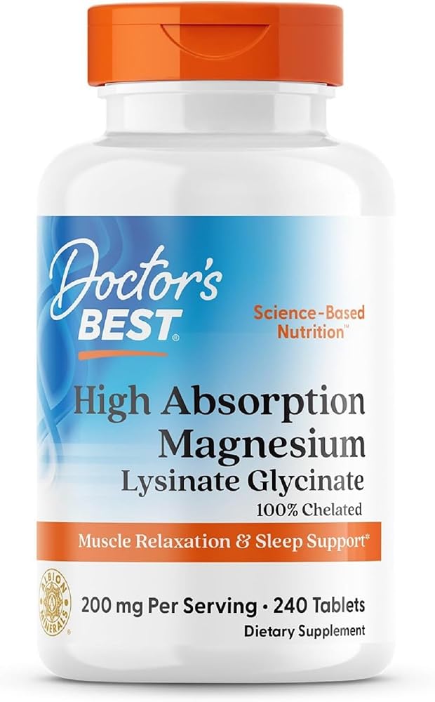 Doctor's Best High Absorption Magnesium Glycinate