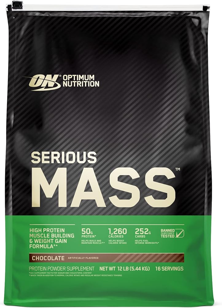 Optimum Nutrition Serious Mass Weight Gainer Protein Powder