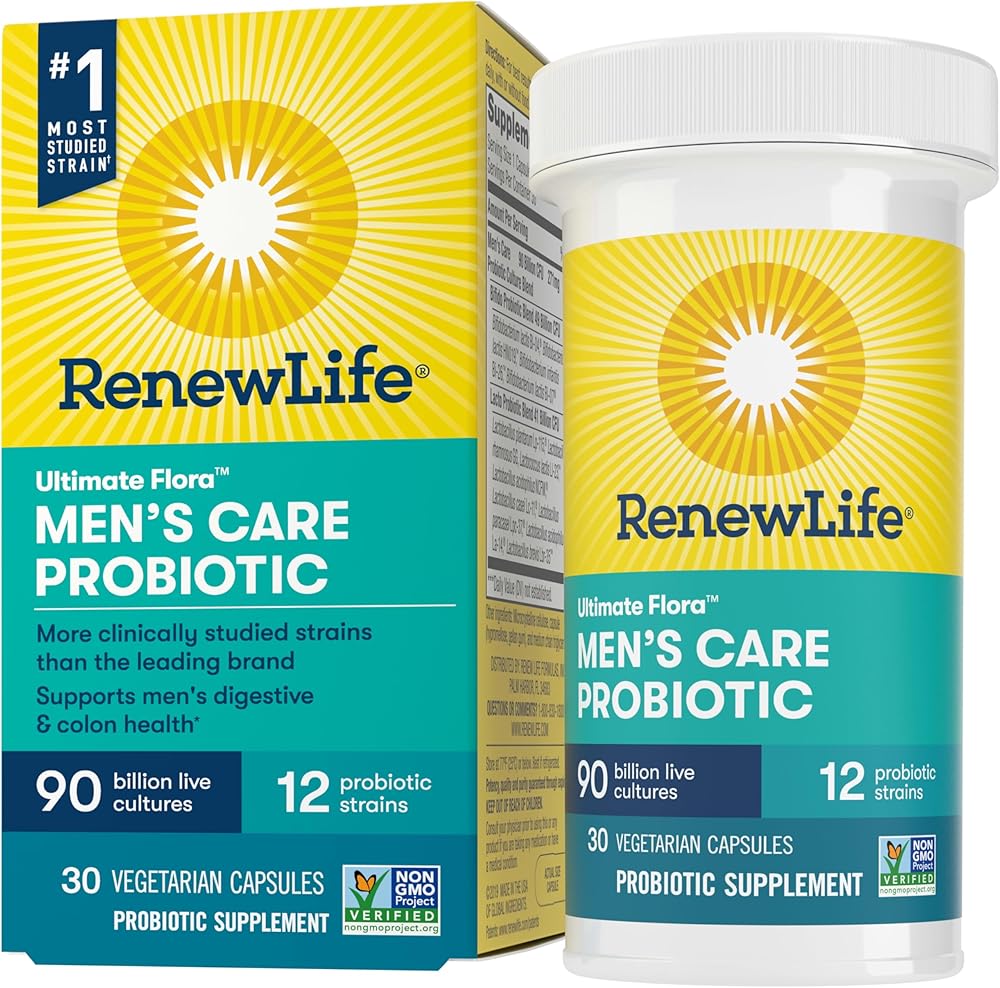 Renew Life Ultimate Flora Mens Complete Probiotic