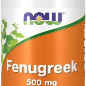 NOW Supplements Fenugreek 500mg