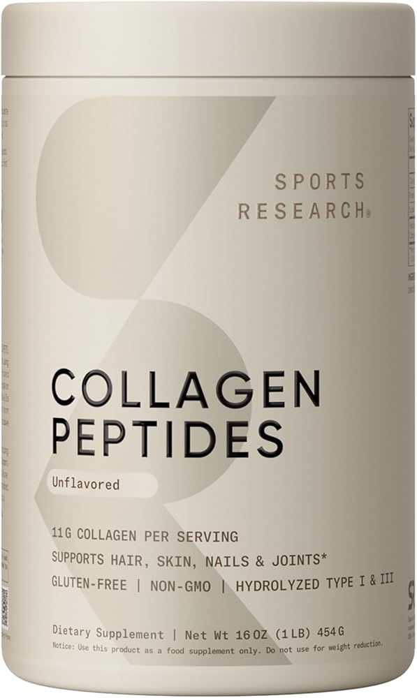 Sports Research Collagen Peptides Powder