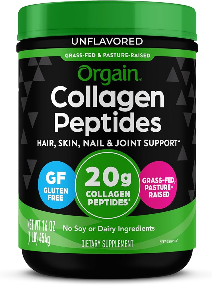 Orgain Hydrolyzed Collagen Peptides Powder