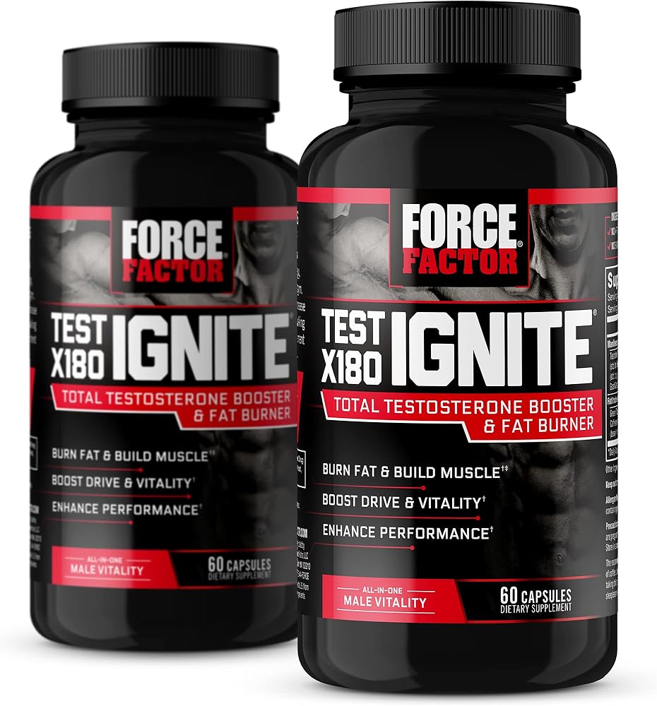 Force Factor Test X180 Ignite Testosterone Booster