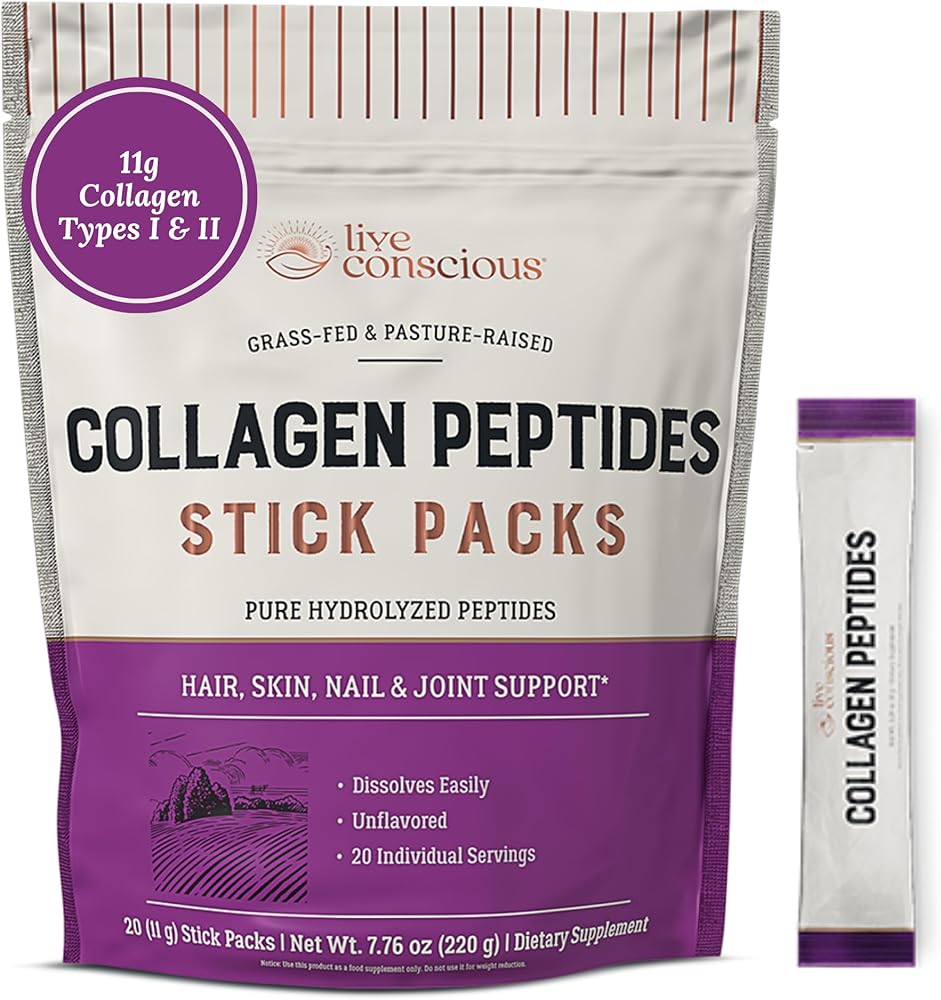 Live Conscious Collagen Peptides Powder
