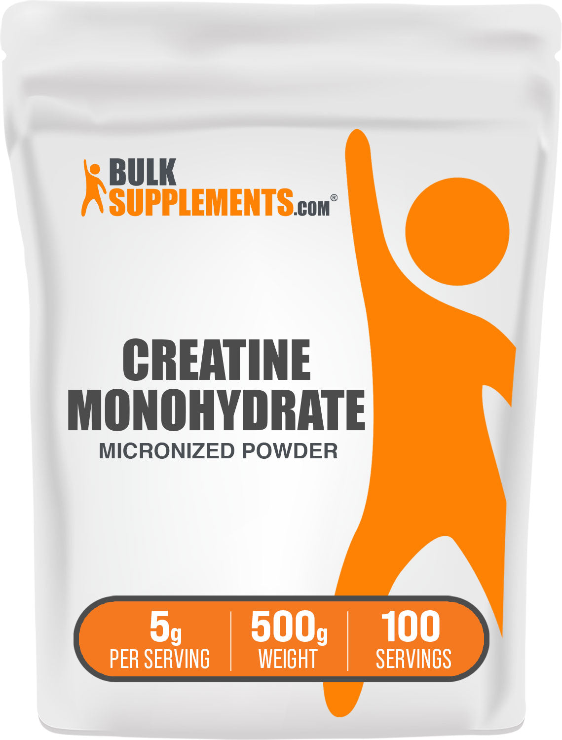 BulkSupplements Creatine Monohydrate (Micronized) Powder