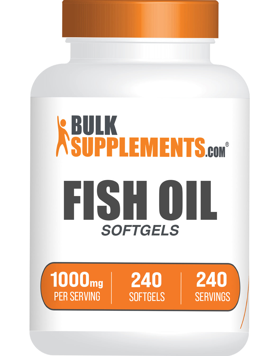 BulkSupplements Fish Oil Softgels