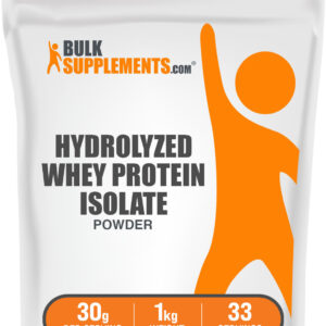 BulkSupplements Hydrolyzed Whey Protein Isolate Powder