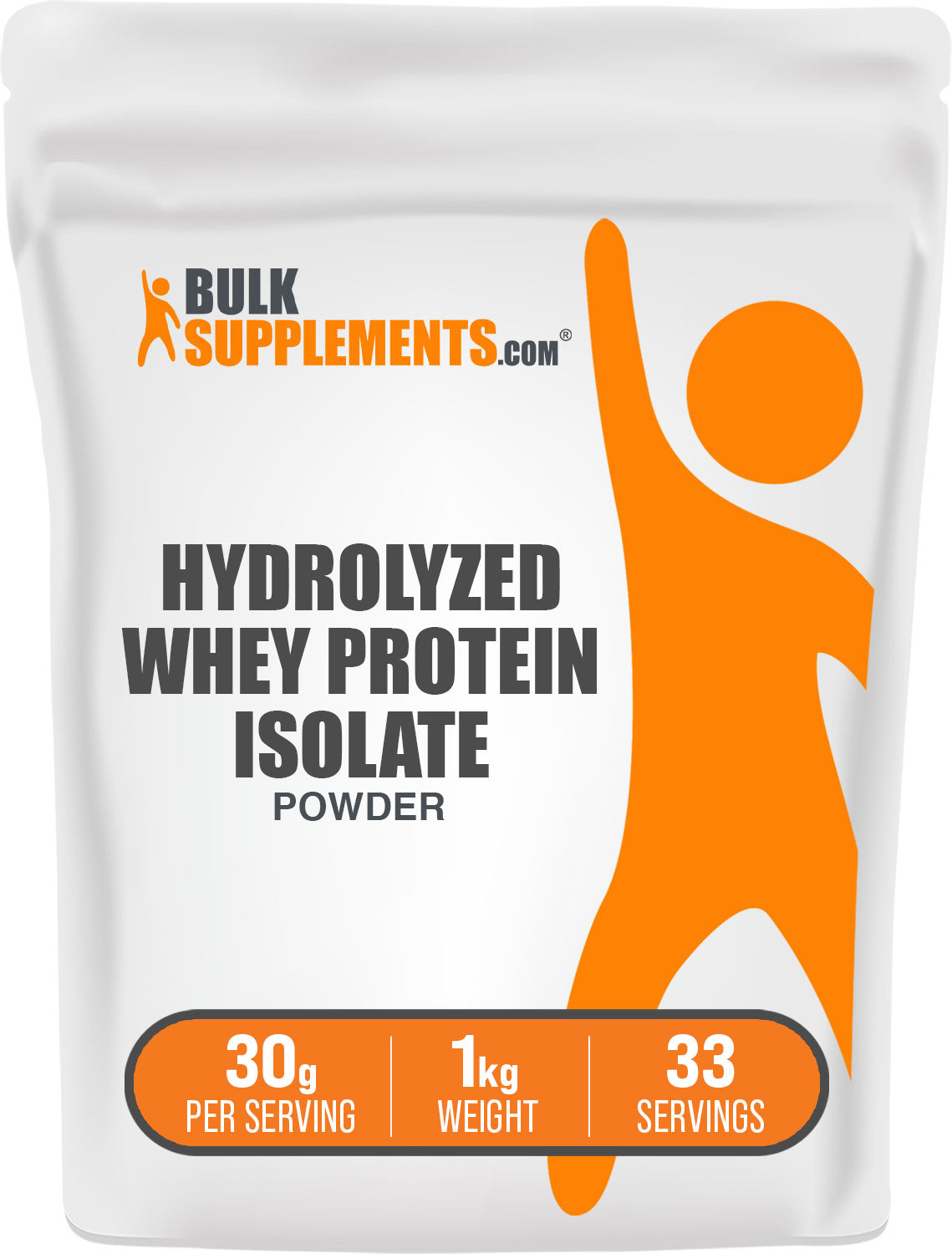 BulkSupplements Hydrolyzed Whey Protein Isolate Powder