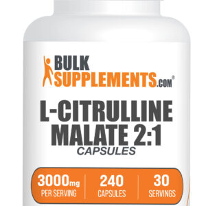 BulkSupplements L-Citrulline DL-Malate 2:1 Capsules