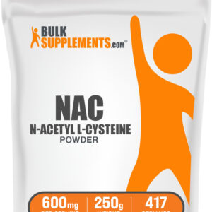 BulkSupplements N-Acetyl L-Cysteine (NAC) Powder
