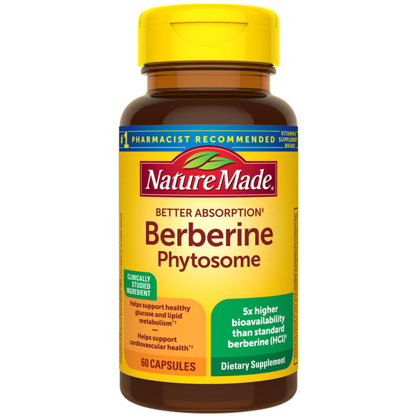 Nature Made Berberine Phytosome 550mg Capsules