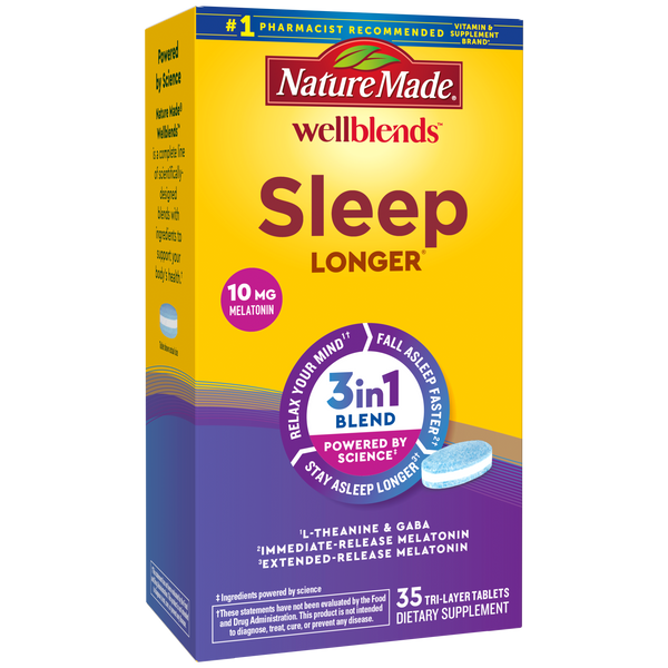 Nature Made Wellblends Sleep Longer Tablets