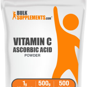 BulkSupplements Ascorbic Acid (Vitamin C) Powder