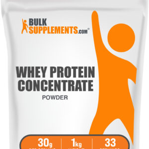 BulkSupplements Whey Protein Concentrate 80% Powder