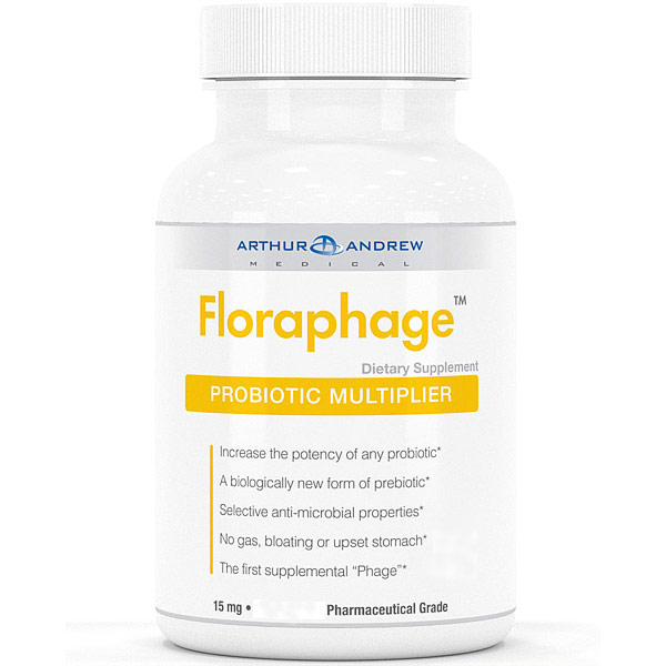 Floraphage, Probiotic Multiplier, 30 Capsules, Arthur Andrew Medical - Health & Wellness
