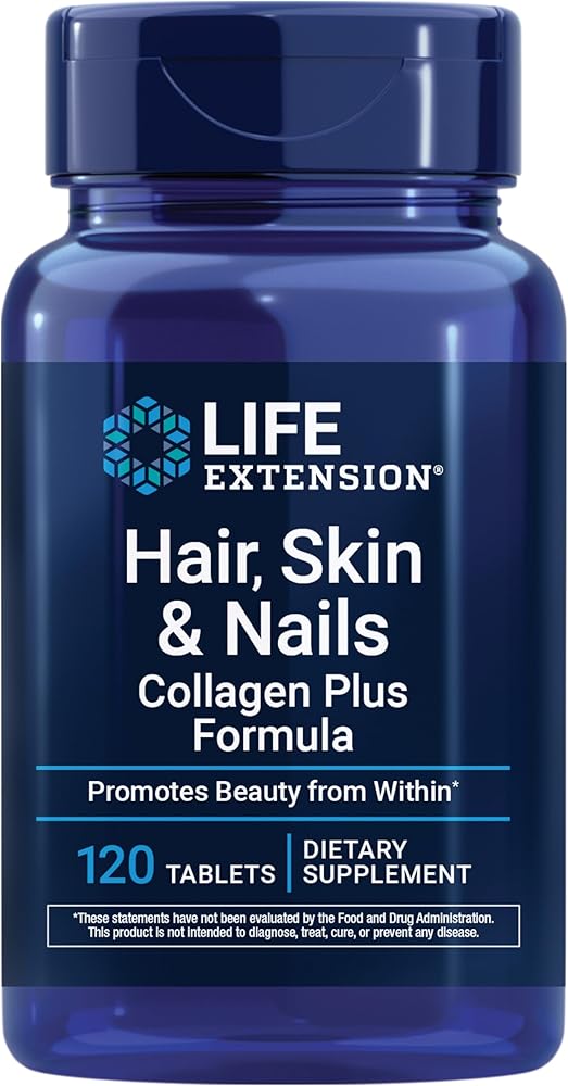 Life Extension Hair, Skin & Nails Collagen Plus Formula