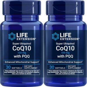 Life Extension Super Ubiquinol CoQ10, 60 softgels