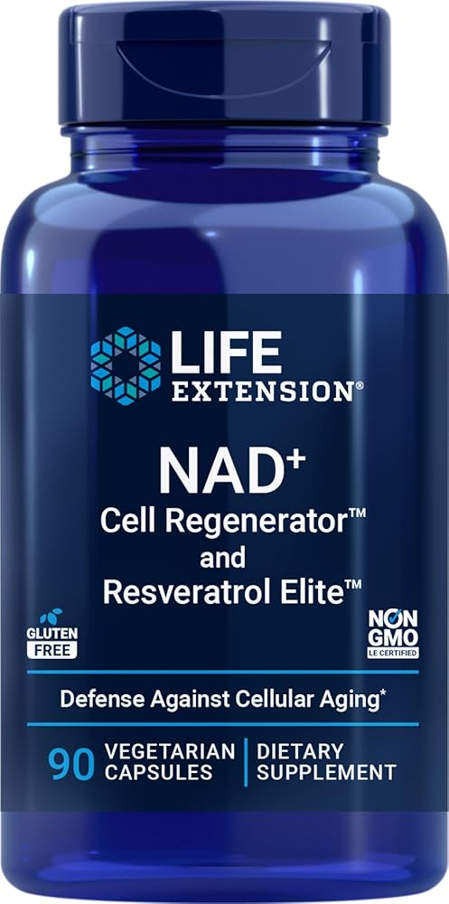 Life Extension NAD+ Cell Regenerator™ and Resveratrol Elite™