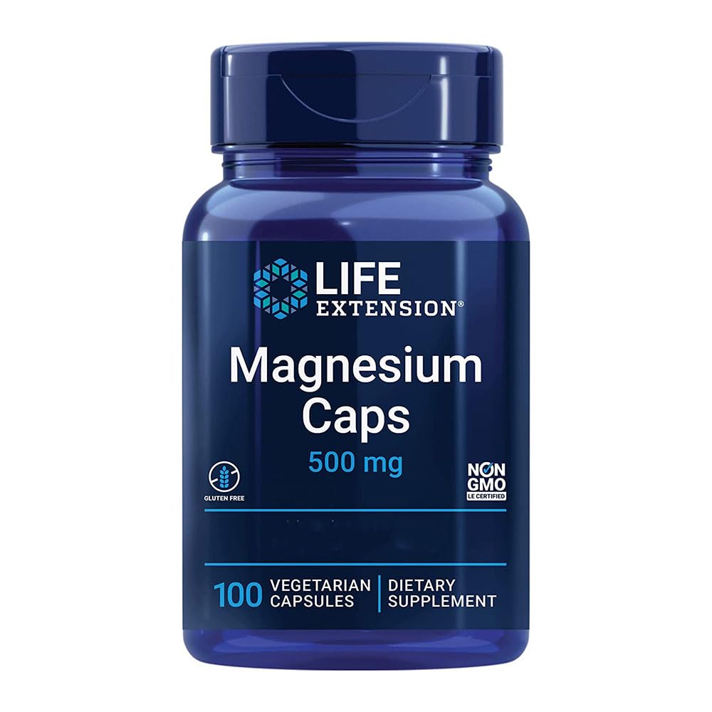Life Extension Magnesium Caps, 100 vegetarian