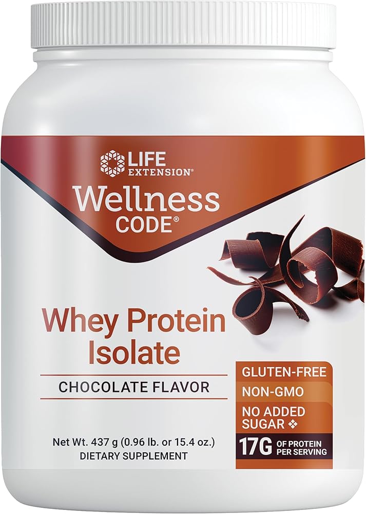 Life Extension Wellness Code® Whey Protein Isolate (Chocolate)