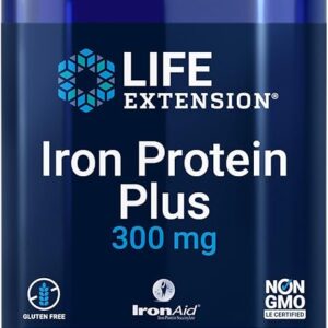 Life Extension Iron Protein Plus, 100 vegetarian