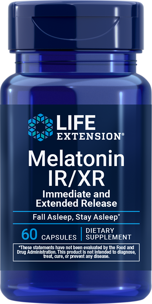 Life Extension Melatonin IR/XR 60ct