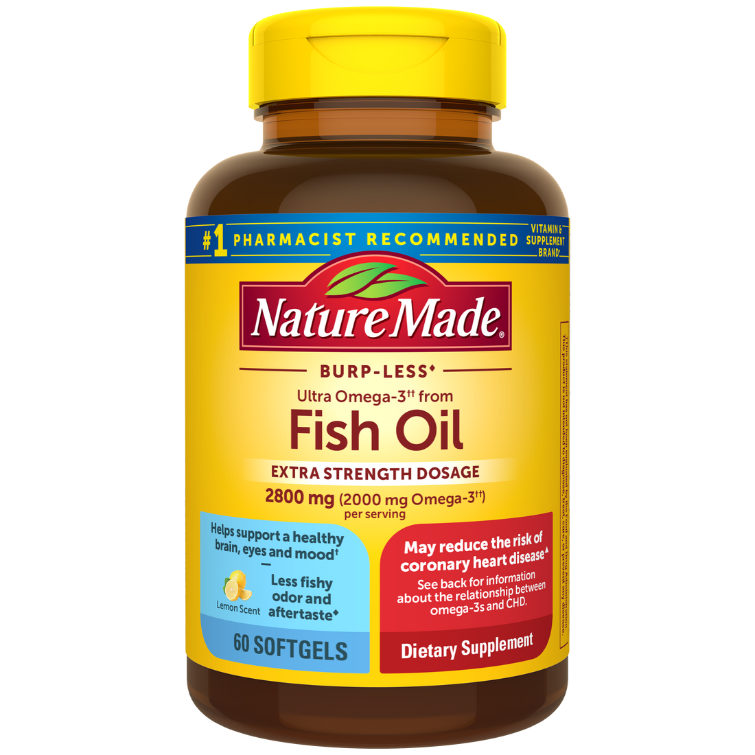 Nature Made Extra Strength Omega-3 From Fish Oil 2800 mg Softgels