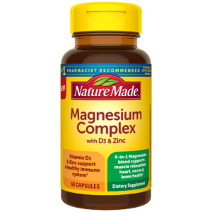 Nature Made Magnesium Complex with D3 and Zinc Capsules