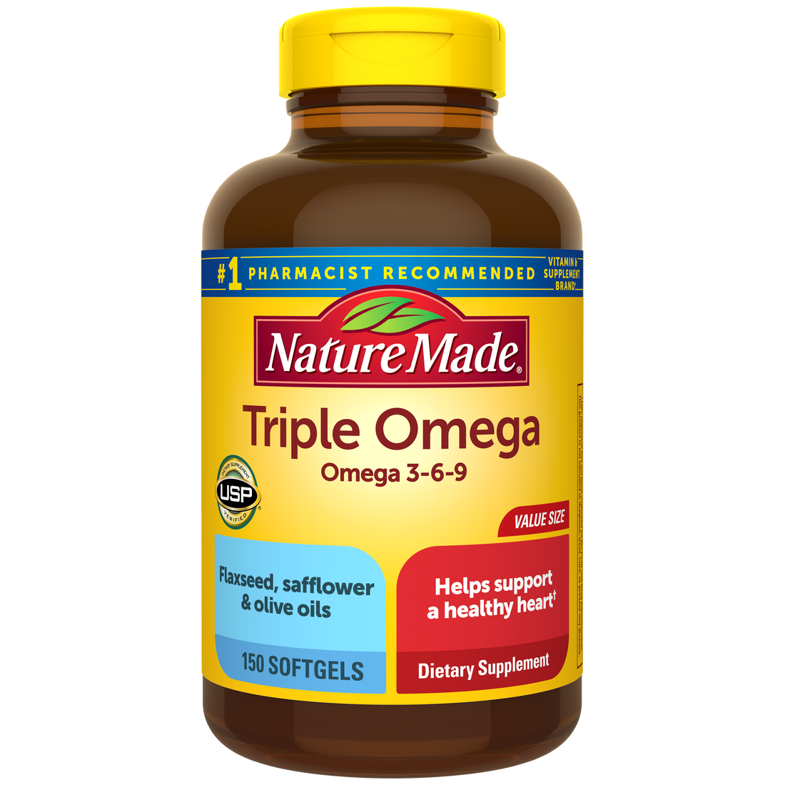 Nature Made Triple Omega 3-6-9 Softgels