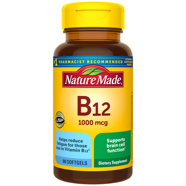 Nature Made Vitamin B12 1000 mcg Softgels