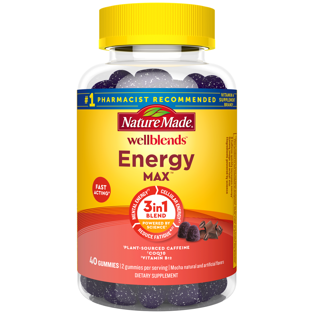 Nature Made Wellblends EnergyMAX Gummies
