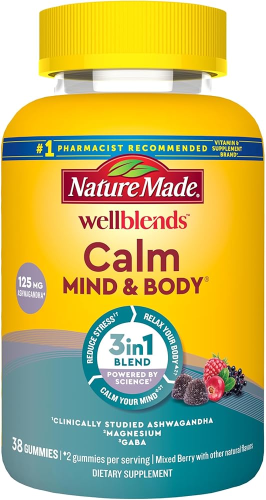 Nature Made Wellblends Stress Relief Gummies