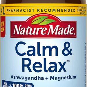 Nature Made Wellblends Calm & Relax Vegetarian Capsules