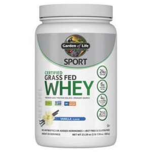 Garden of Life Sport Grass Fed Whey Protein Vanilla 23.28 oz - Protein