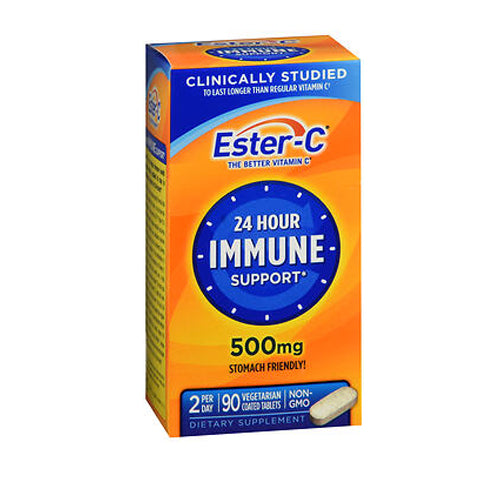 Ester-C Vitamin C 500mg 90 Coated Tablets - Vitamins & Minerals