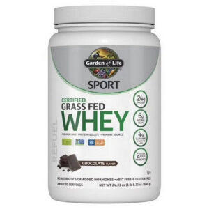Garden of Life Sport Grass Fed Whey Protein Chocolate 24.33 oz - Protein