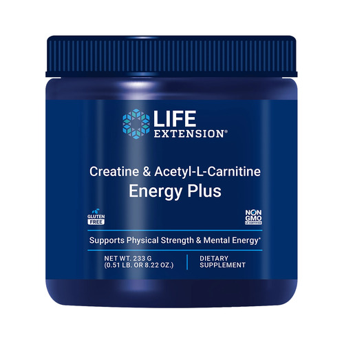 Life Extension Creatine & Acetyl-L-Carnitine Energy Plus - Life Extension