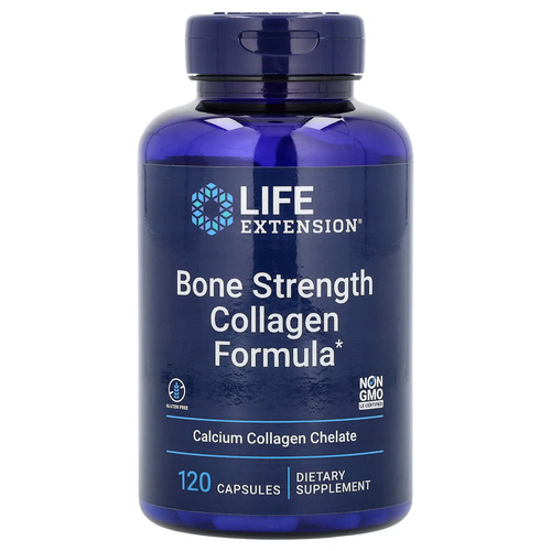 Life Extension Bone Strength Collagen Formula 120ct - Life Extension