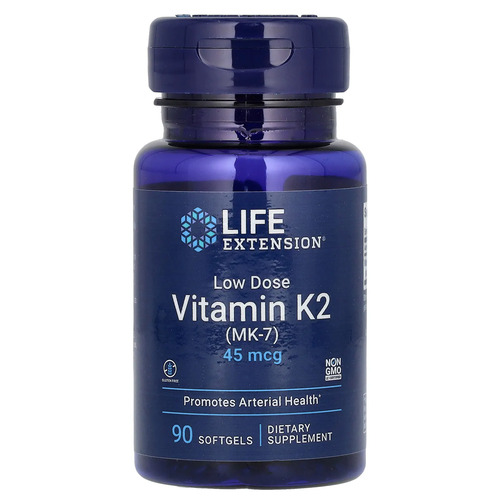 Life Extension Vitamin K2 MK-7 45mcg 90ct - Life Extension