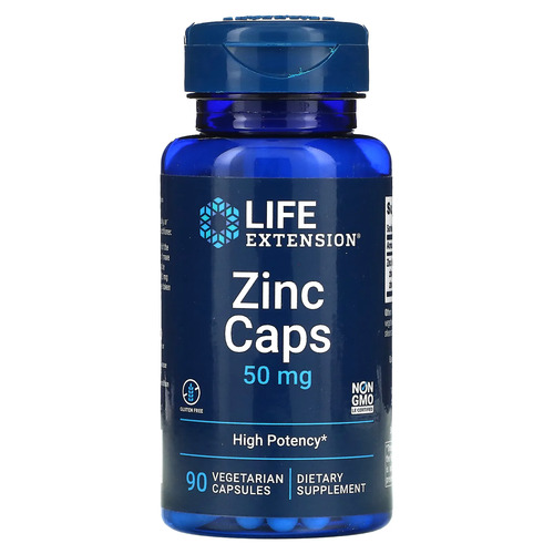 Life Extension Zinc Caps 50mg 90ct - Life Extension