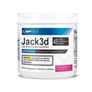 Jack3d 45sv Pre-Workout by USP Labs supplement container