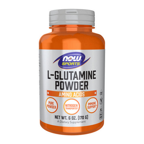 NOW Foods L-Glutamine 1000mg 120 Capsules - Amino Acids