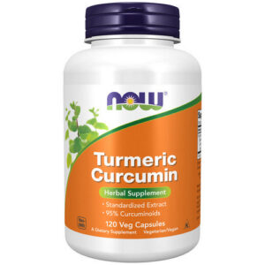 NOW Foods Turmeric Curcumin 60 Veg Capsules - Health & Wellness