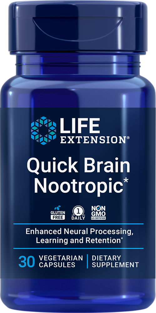 Life Extension Quick Brain Nootropic 30ct